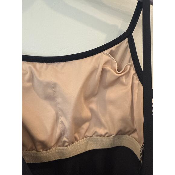 NWT Motionwear black camisole leotard AL - Picture 7 of 8